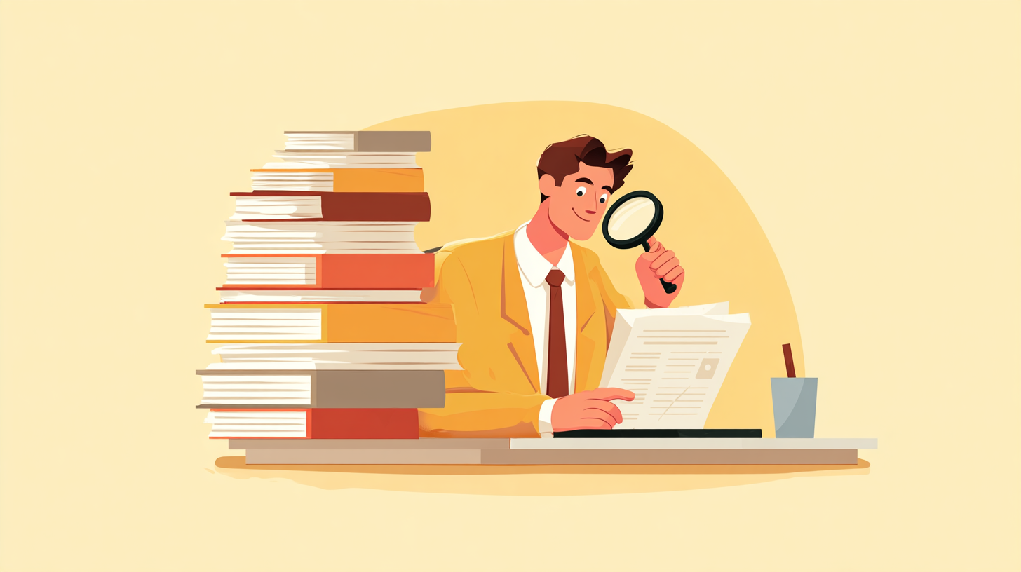 A recruiter sorting resumes, showing how AI resume mistakes can get a resume rejected
